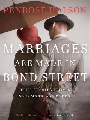 cover image of Marriages are Made in Bond Street